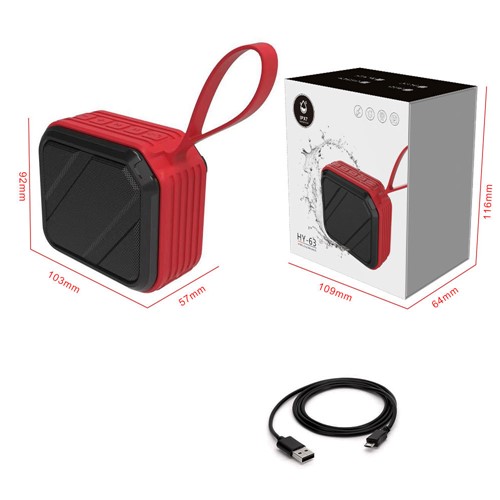 HY-63 Bluetooth Speaker Subwoofer Portable Wireless Loudspeaker