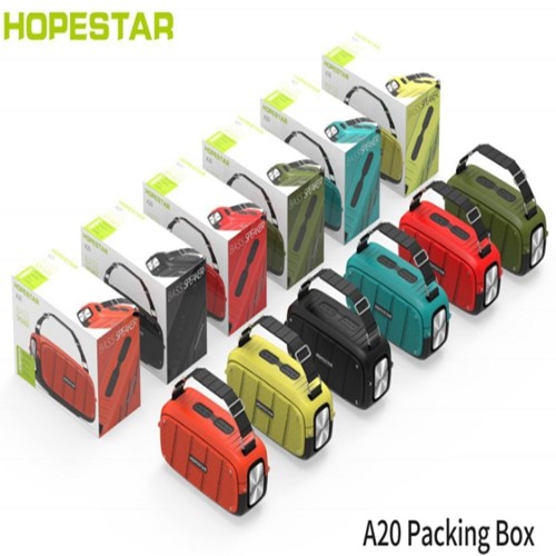 Hopestar A20 55W Portable Bluetooth Speakers Powerful Bass Stereo Music Player Boombox with Strap 